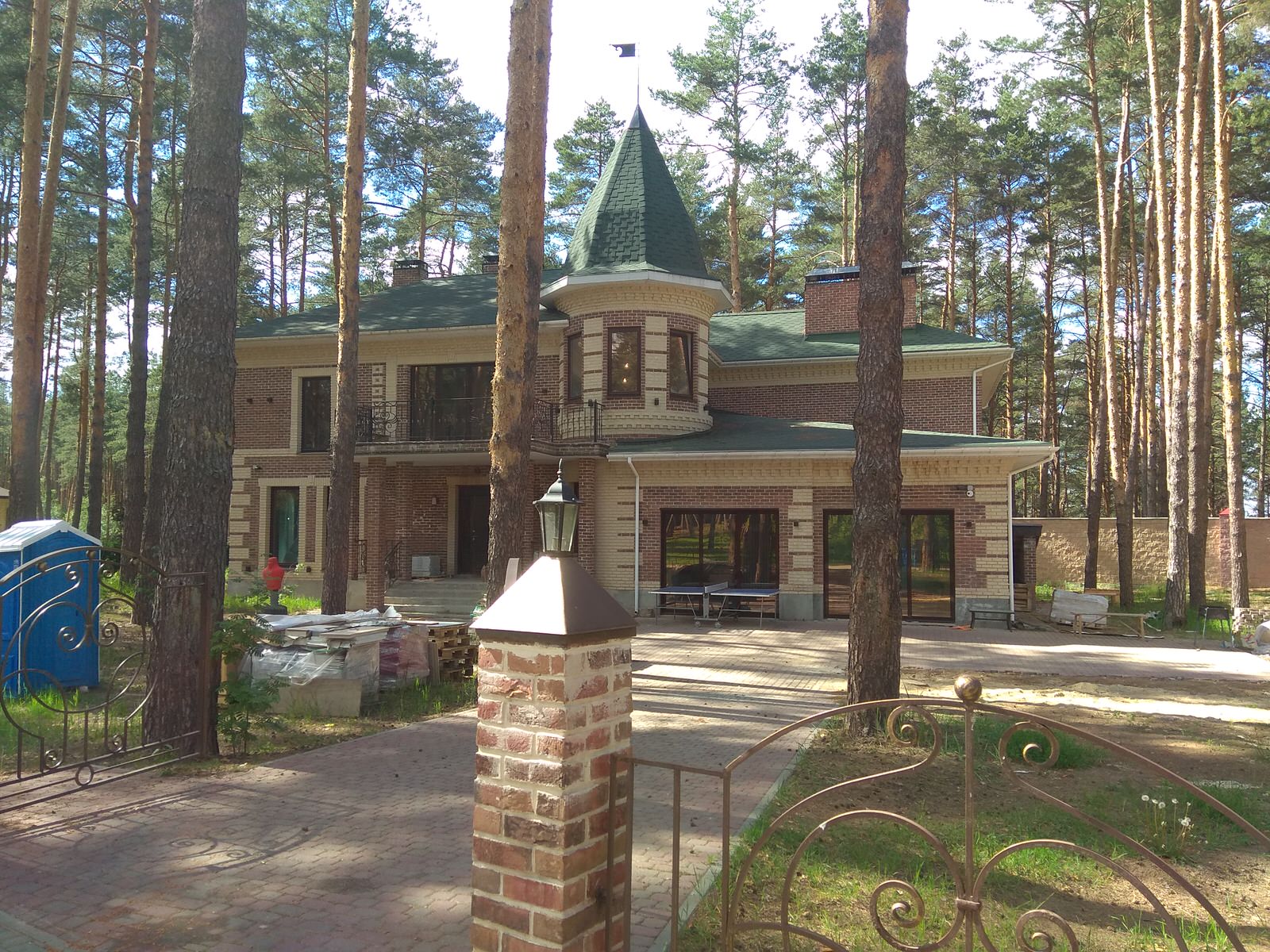 КП Елочка отделка коттеджа