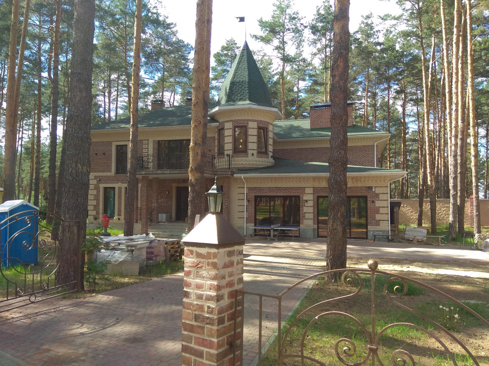 КП Елочка отделка коттеджа