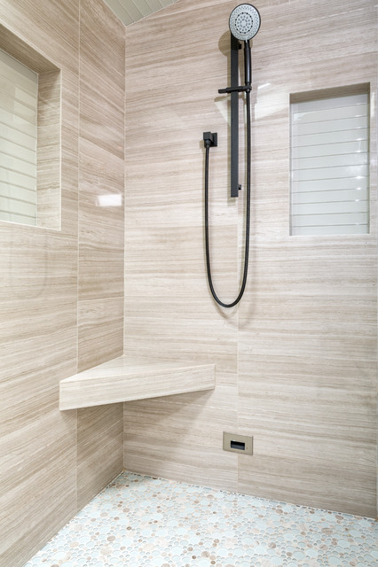 Mill Valley Master Bath contemporaneo-cuarto-de-bano