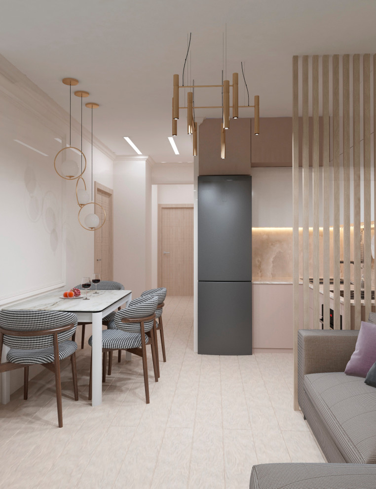 Проект квартиры для семьи с двумя девочками