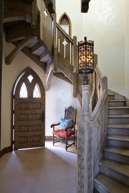 Cotswolds Abbey victorien-escalier