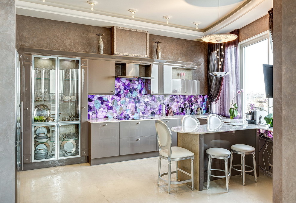 Натуральный камень в интерьере квартиры