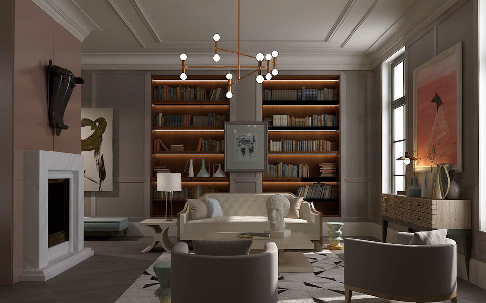 Дизайн интерьера квартиры на Невском проспекте