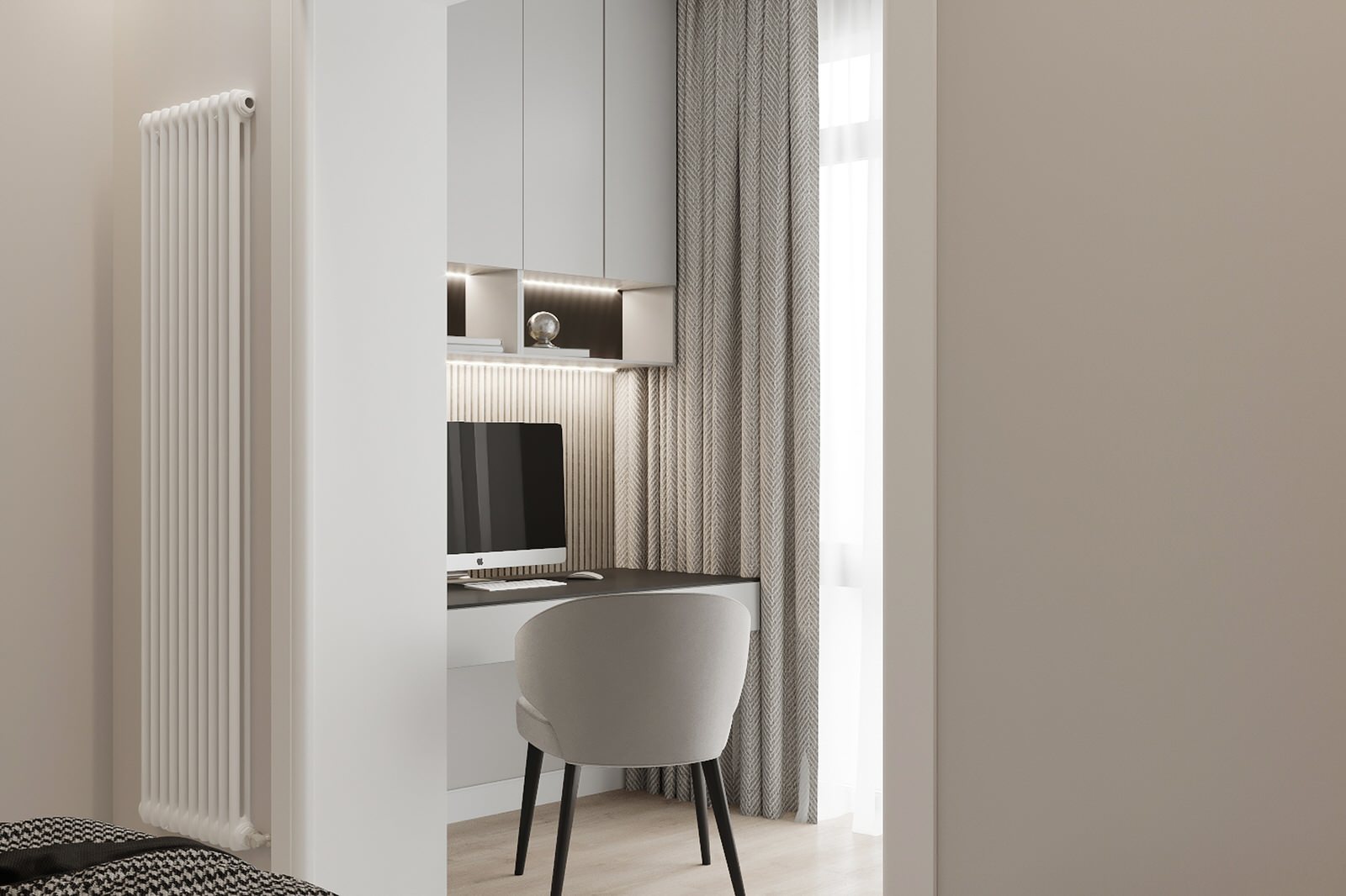 Minimalist apartment 120 m2