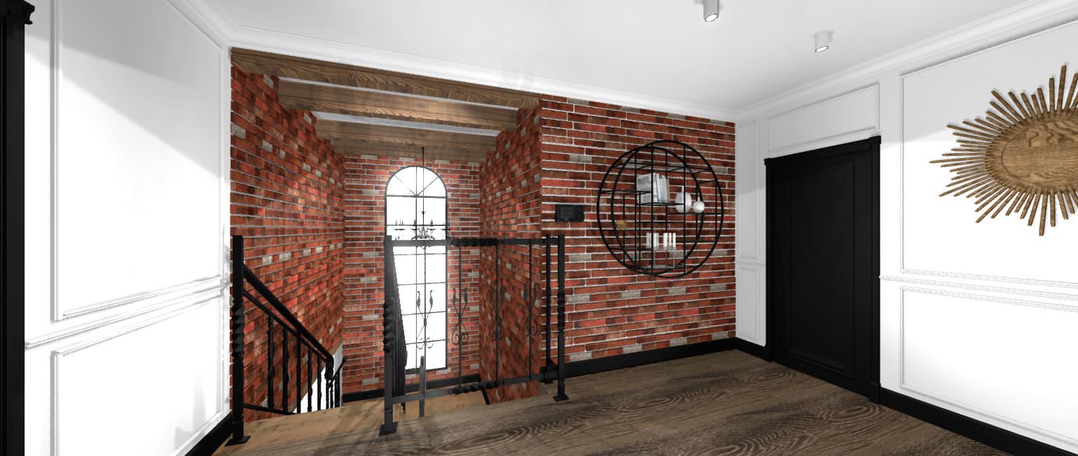 Дом в смешанном стиле