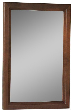 Ronbow Reuben 23 1 2 Solid Wood Framed Rectangular Bathroom Mirror