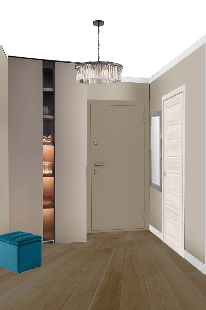 Эскизный проект однокомнатной квартиры