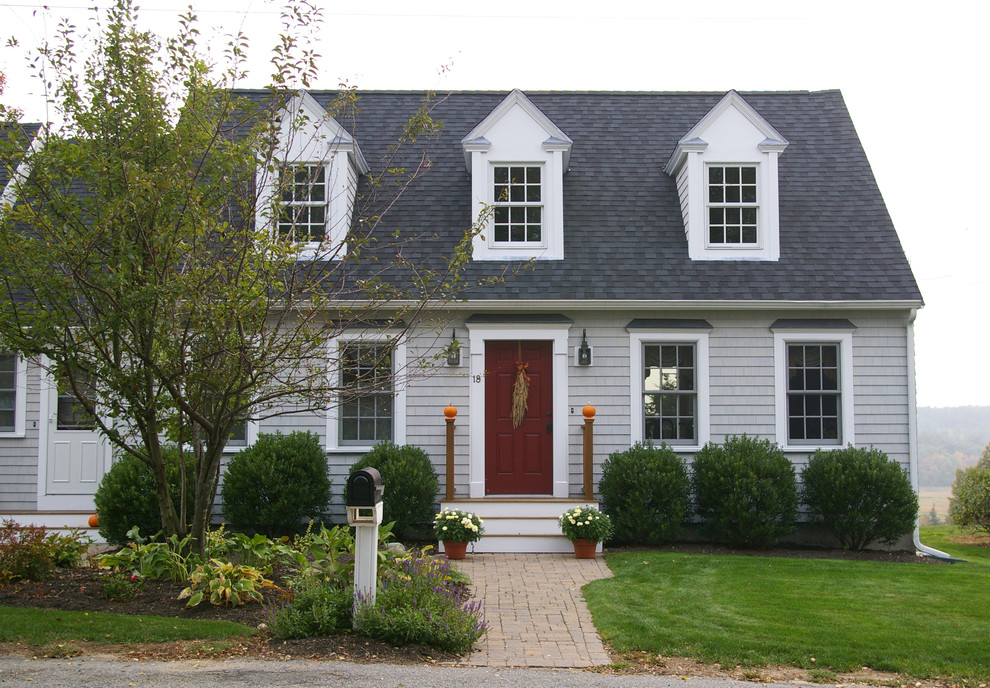 Cape Style Home Traditional Exterior Boston by Cummings Architects