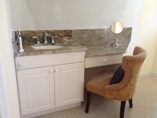 Lisa and Joe's Laundry Room and Master Vanity Reface