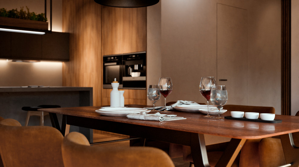 Индивидуальный проект интерьера загородного дома в "Патроны Парк"