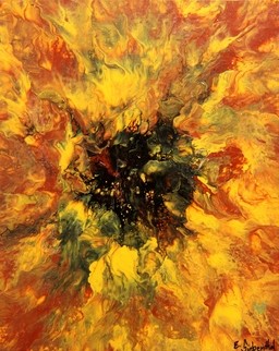 "Sunflower" Original By Eric Siebenthal