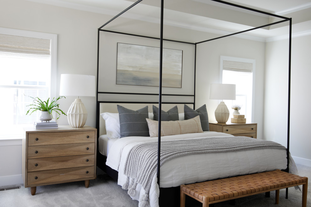 Photo of a transitional bedroom in DC Metro.