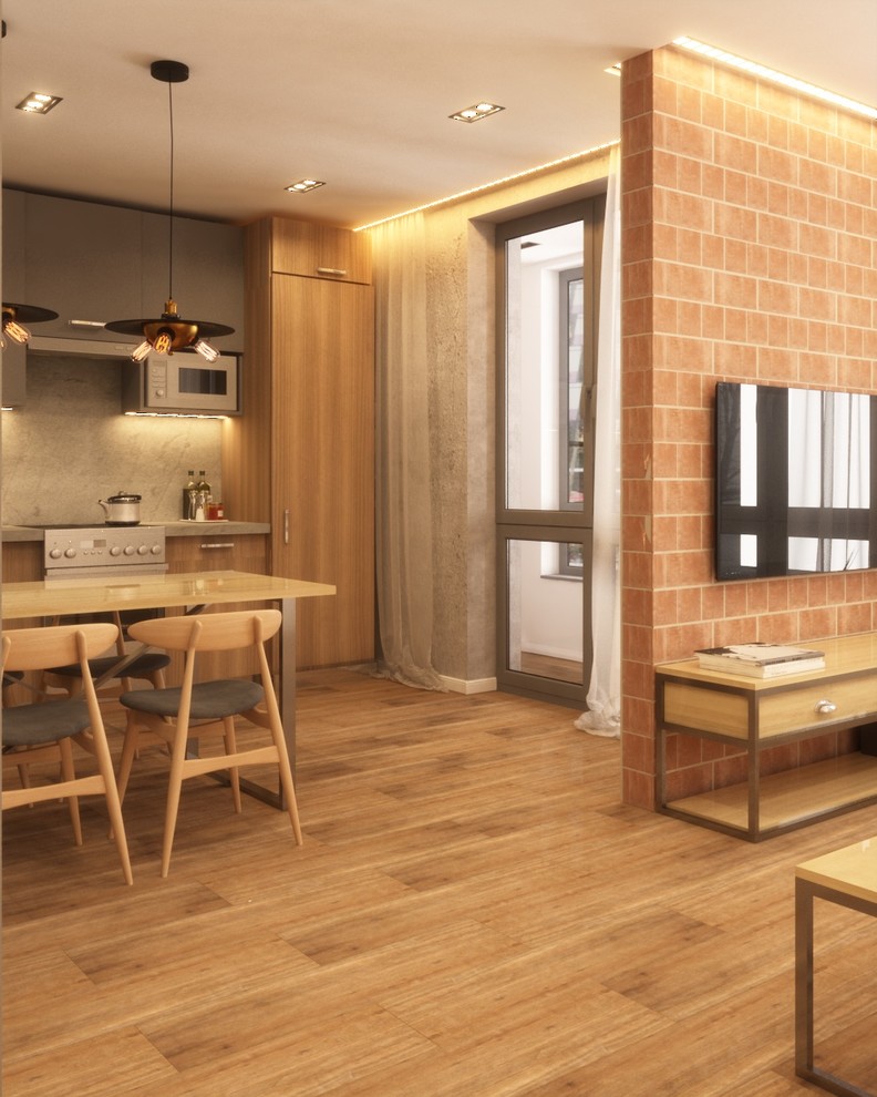 Квартира в Санкт-Петербурге 34кв.м.  Стиль Лофт