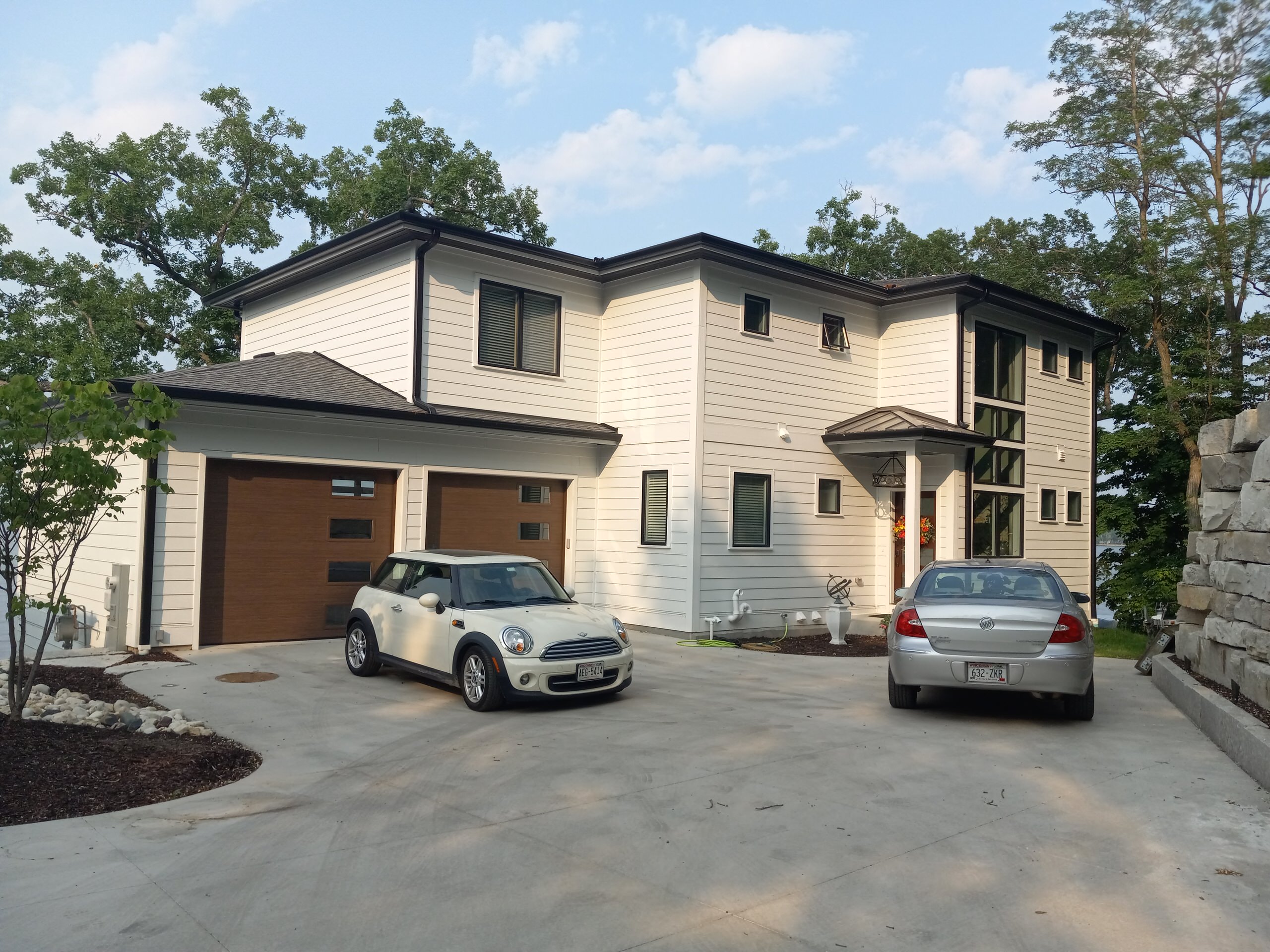 Okauchee Lake, Contemporary, New Construction