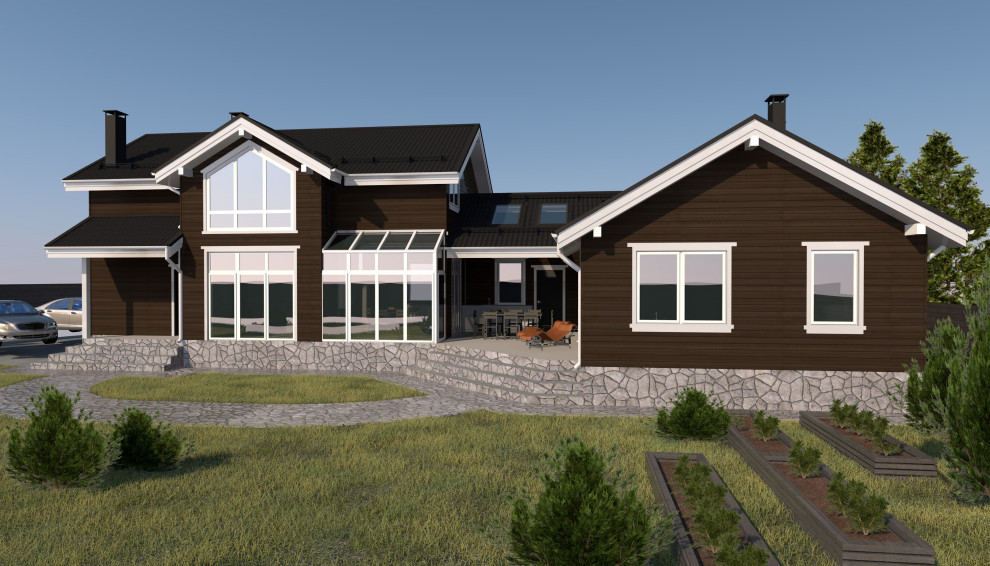 Каркасный дом в Огоньково