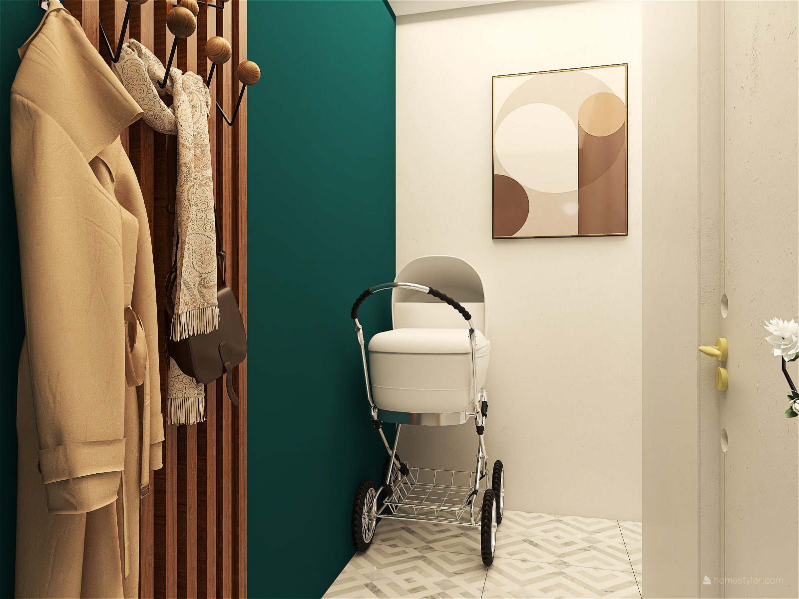 Функциональная однокомнатная квартира-студия