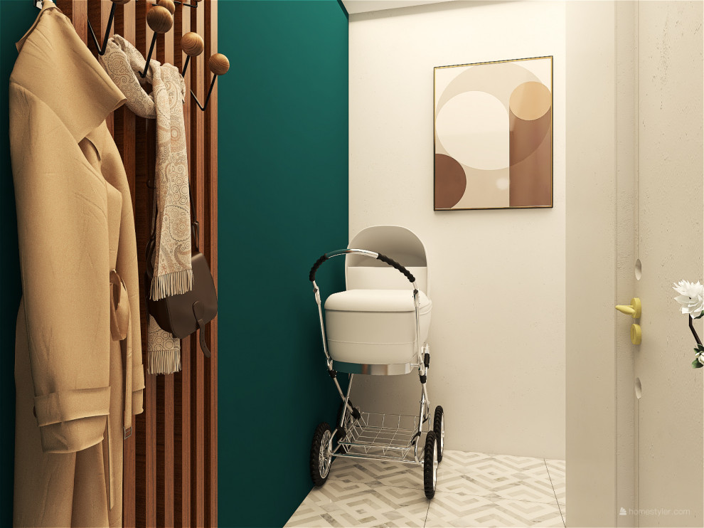 Функциональная однокомнатная квартира-студия