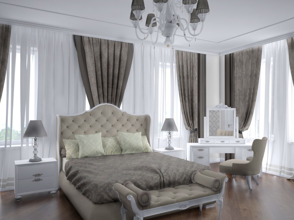 Дом в стиле неоклассики.