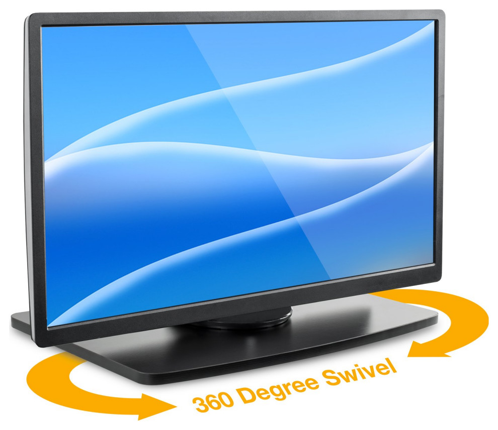 MountIt! TV Turntable Stand, Rotating Swivel TV Base, 32"50" TVs