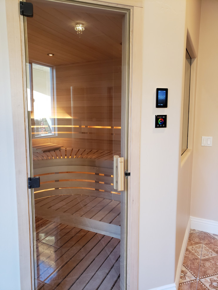 Custom Built-in Sauna