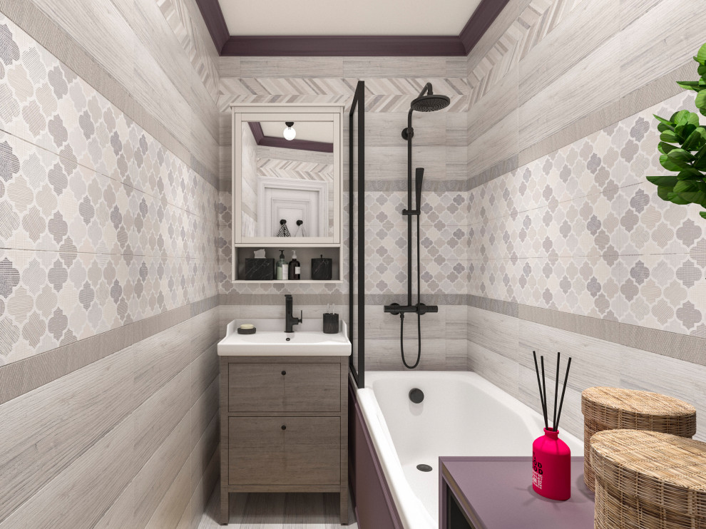 Дизайн-проект. 3-хкомнатная квартира в ЖК "Государев Дом". Видное. 2018 г.