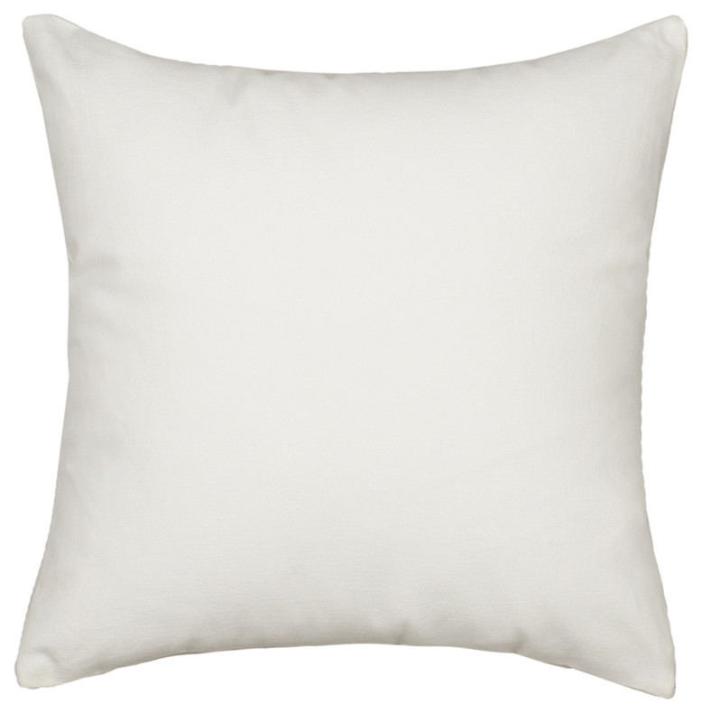 solid white throw pillows