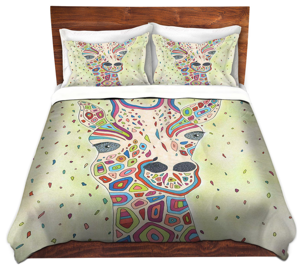The View From Up Here Microfiber Duvet Cover, King Duvet Only 88"x104"