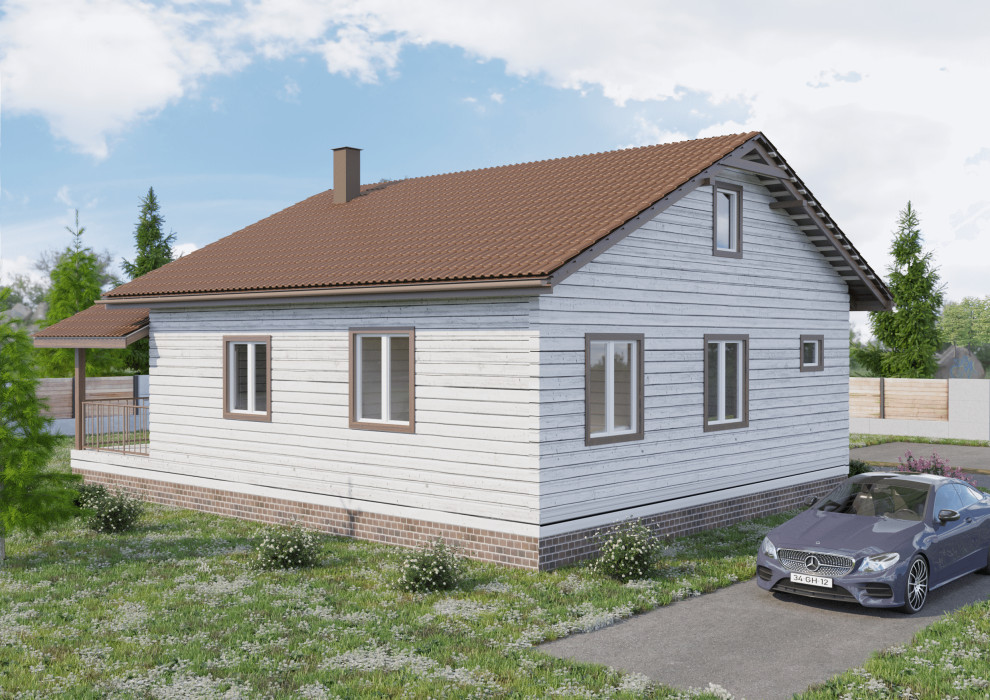 Дом из бруса