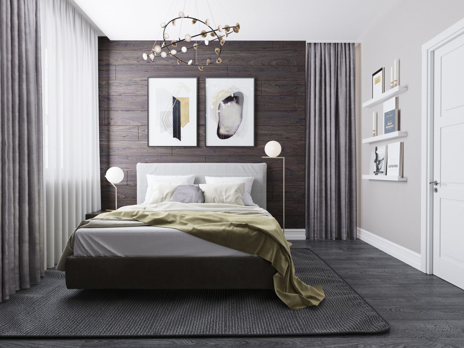 Массив Озерки, дизайн первого этажа коттеджа