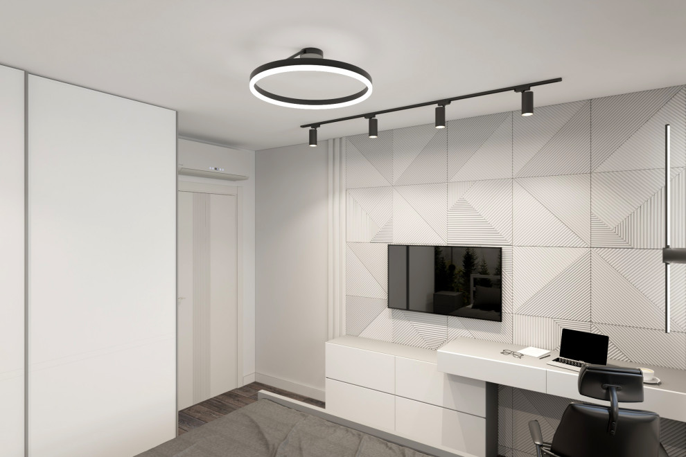 Двухкомнатная квартира 60 м2 в современном стиле в ЖК "Дмитровский Парк"