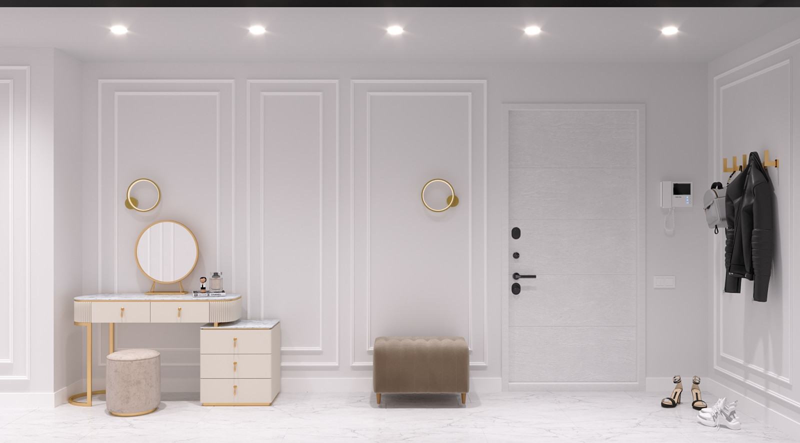 Трехмонтантная квартира для женщины