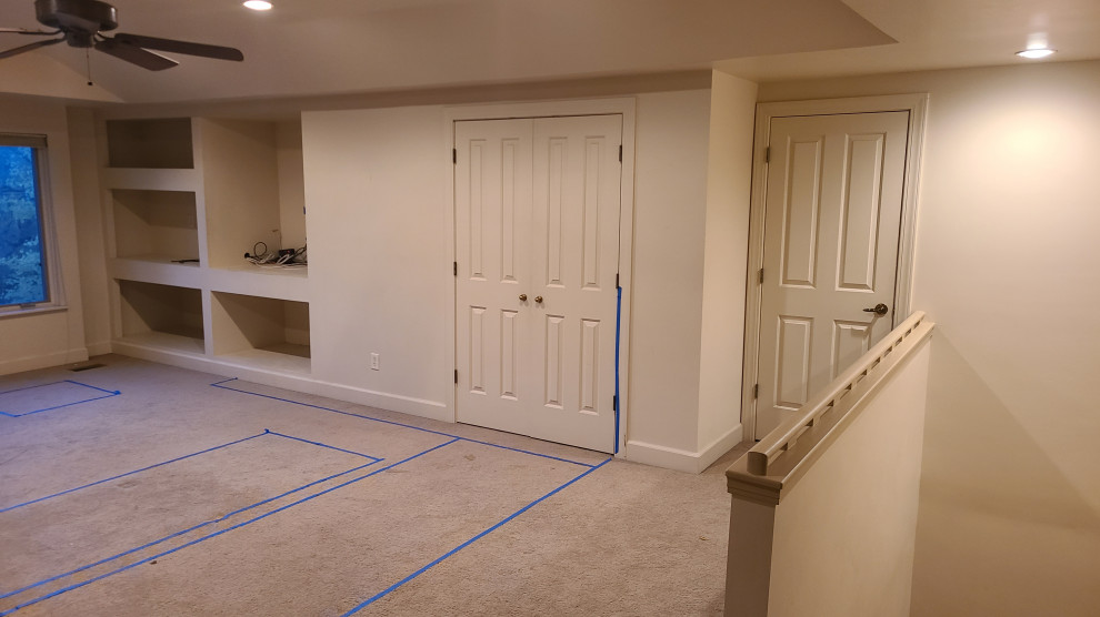 Before upstairs living