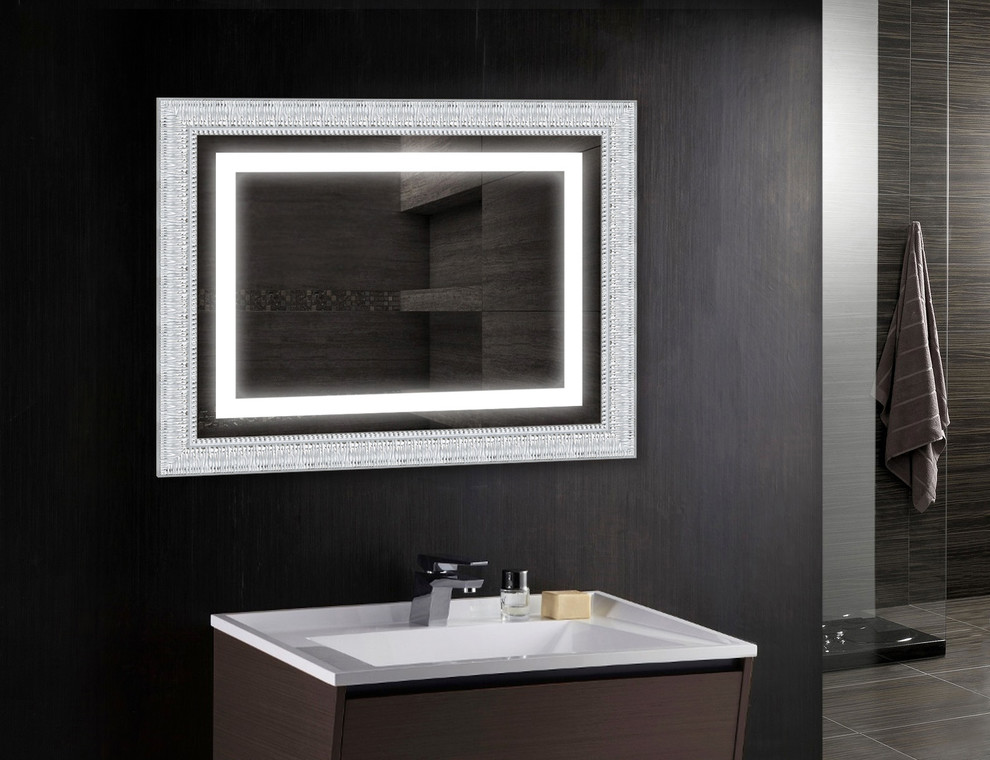 Зеркала с подсветкой в раме