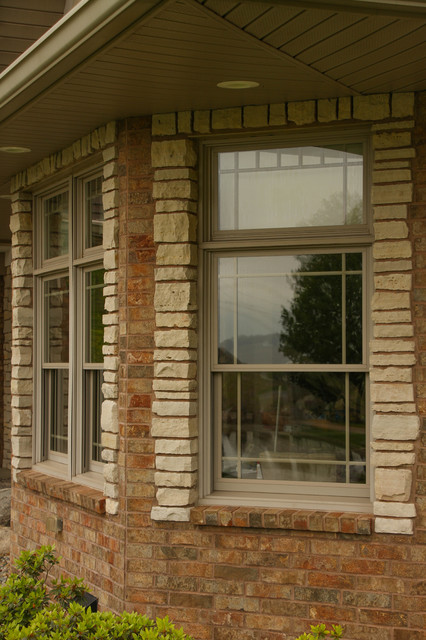 Exterior Window Frames rustic-exterior