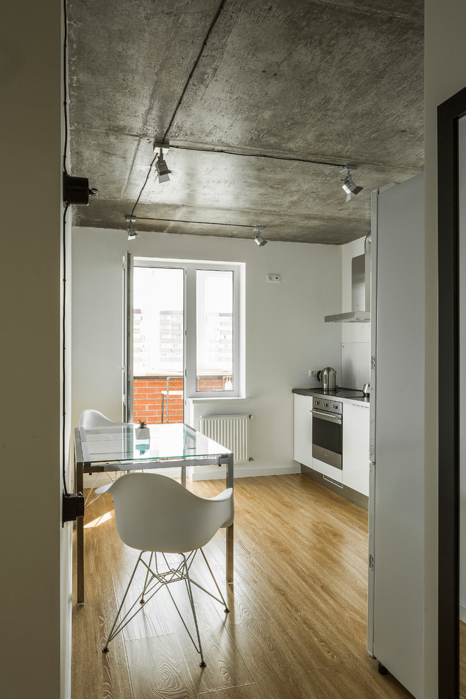 небольшая квартира в современной многоэтажке