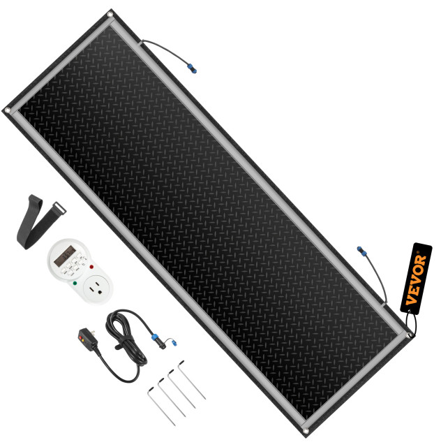 VEVOR Snow Melting Mat Heated Walkway Mat 20"x60" Connectable With