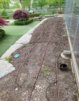 2023 71st Annual Flower Bed BEFORE