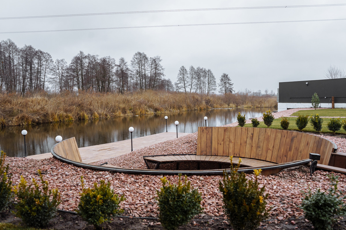 Build project. Cottege complex