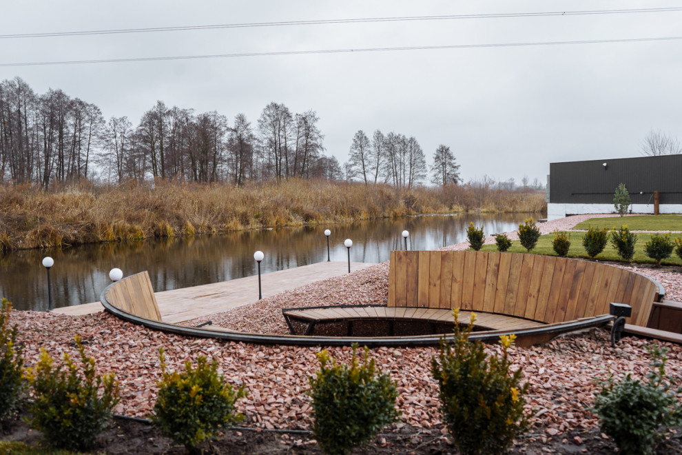 Build project. Cottege complex