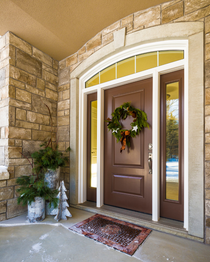 Stone & Stucco Home Copeland Creek Traditional Exterior Toronto