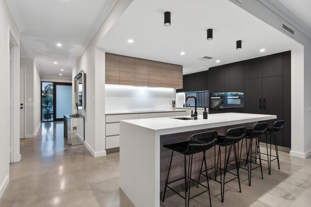 Swanbourne - AMG Home Builders trendy-koekken