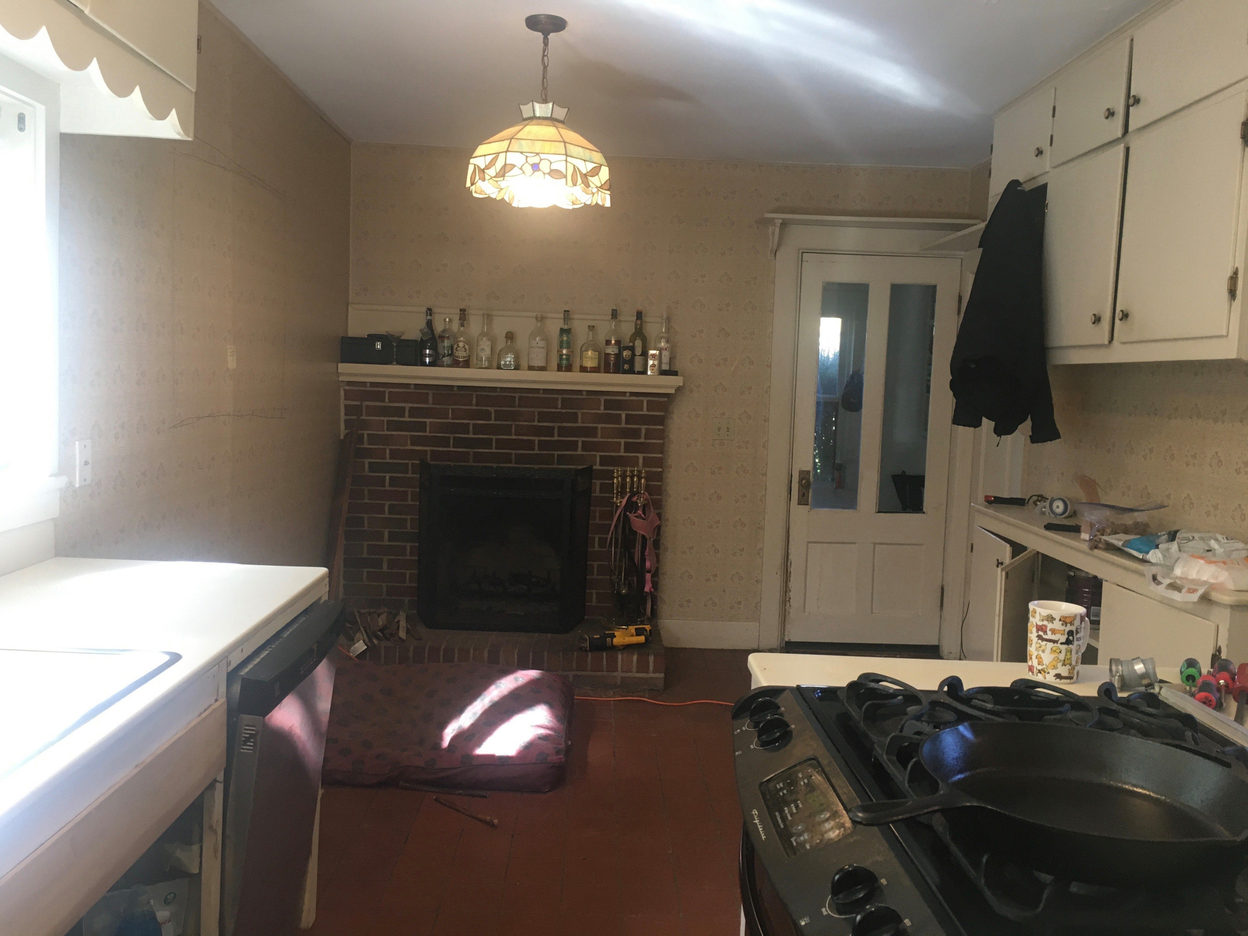 Pretty in Pink Kitchen Before & After