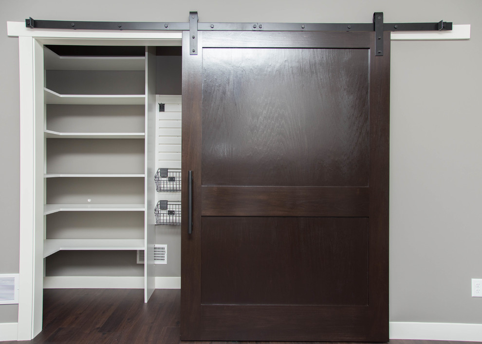 Design ideas for a country storage and wardrobe in Minneapolis.