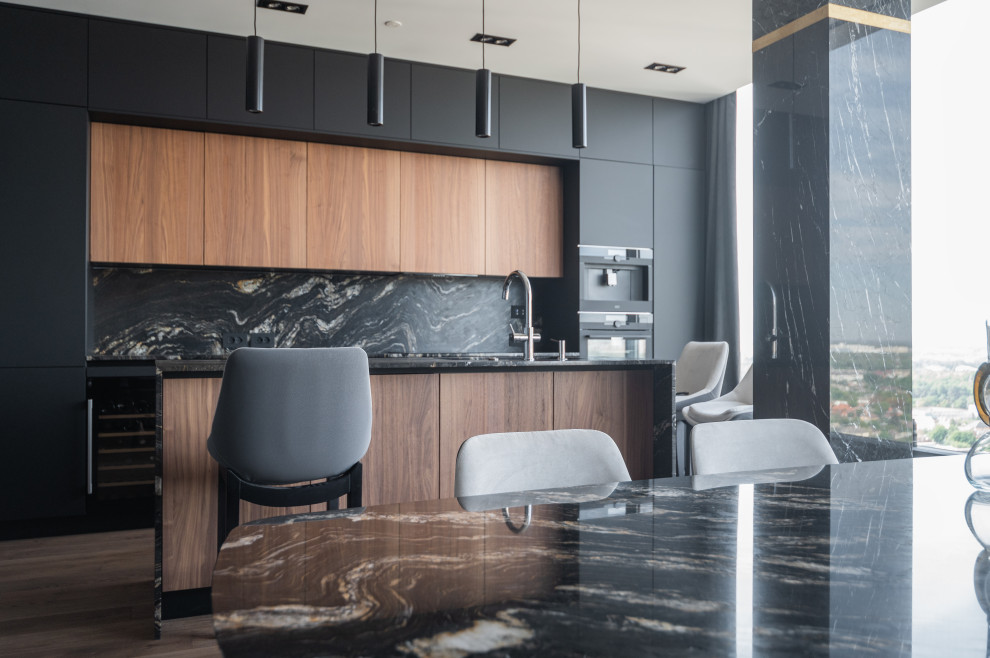 Пентхаус (современный) - кухня