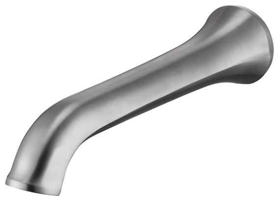 Bathselect Commercial Brushed Nickel Finish Wall Mount Automatic Sensor ...