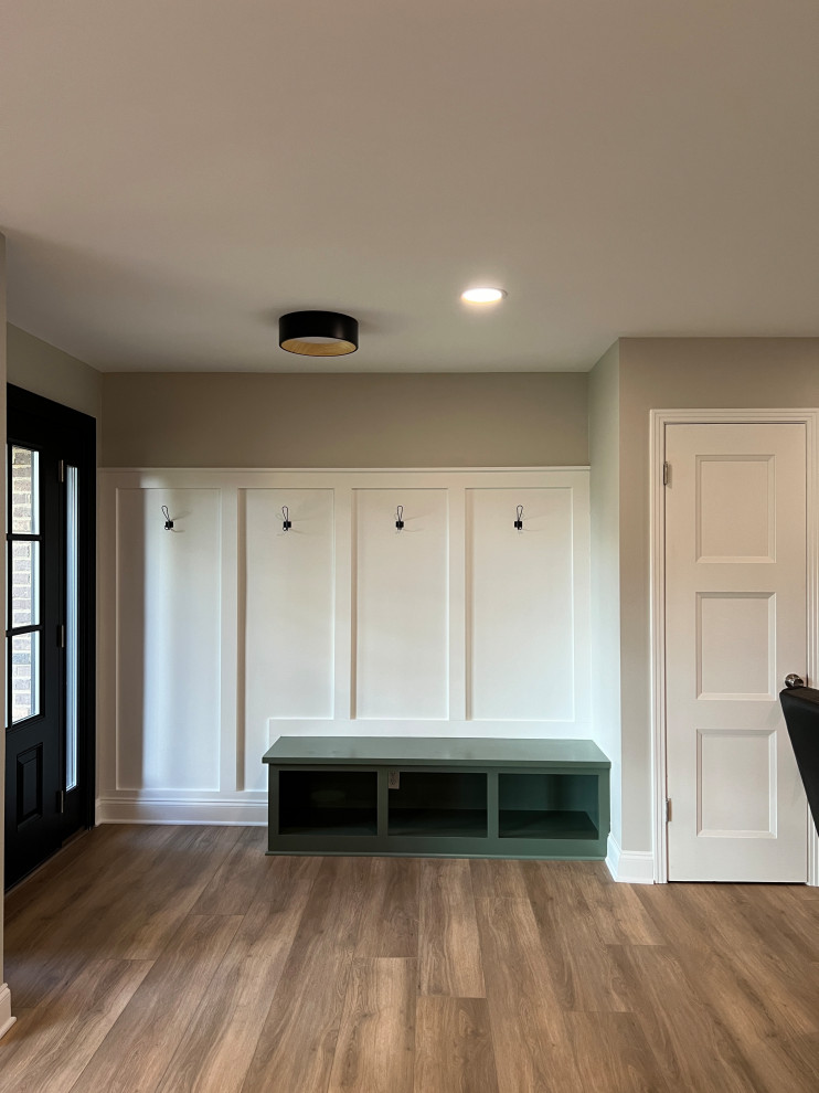 Sage Kitchen and Laundry Room