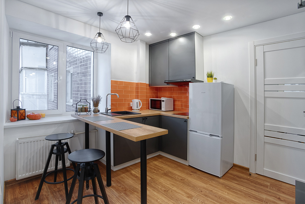 фото кухни интерьера квартиры