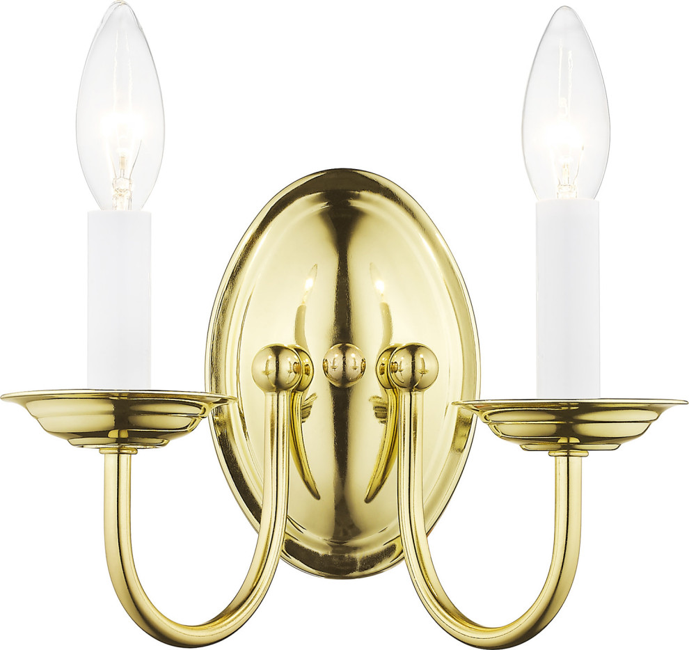 Home Basics Wall Sconce French Country Wall Sconces by HedgeApple
