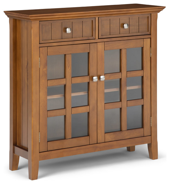 Solid Wood 36" Wide Entryway Hallway Storage In Light Golden