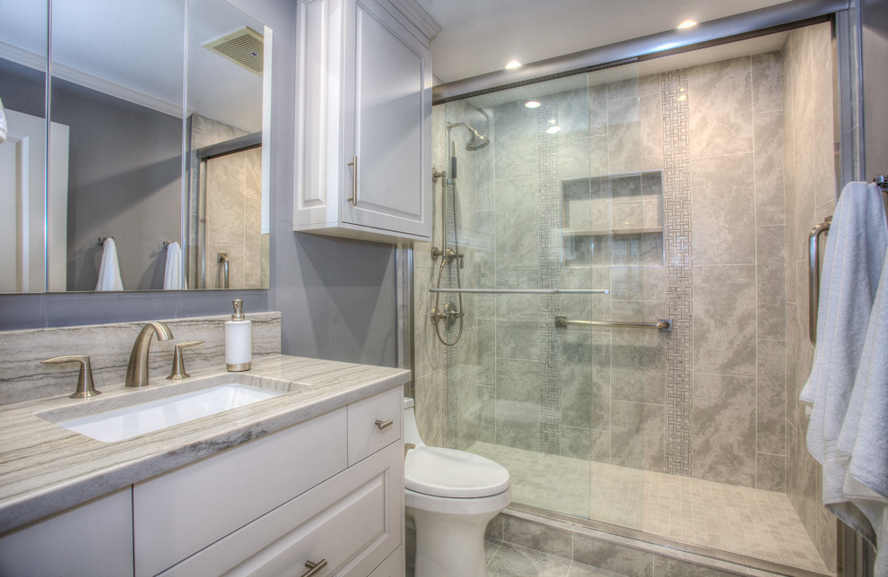 Contemporary bathroom in Denver.